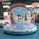 christmas snowball bubble house